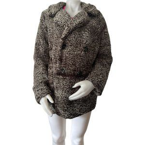 🌹NWT Women’s Jacket Size M THREAD & SUPPLY Sherpa double-breasted